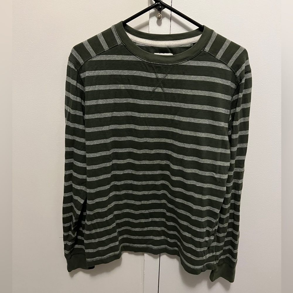 Green Stripe Top